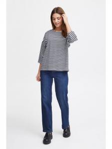 Fransa Рубашка FRSiva оверсайз темно-синего цвета