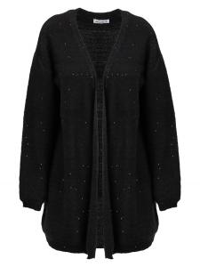 Вязаный кардиган Influencer, черный