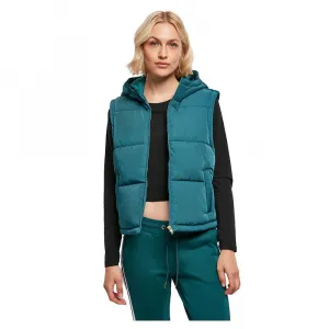 Жилет Urban Classics Recycled Twill Puffer, синий