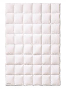 Sanders-Kauffmann Всесезонное пуховое одеяло "Pasture Goose" белого цвета - (Д)200 x (Ш)135 см