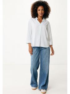 Голубая блузка Mexx