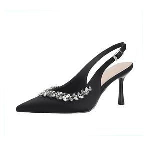 Женские туфли на высоком каблуке YAFEI XUANYU, Black