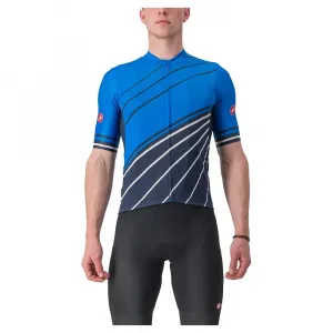 Джерси с коротким рукавом Castelli Speed Strada, синий