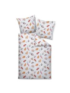 Постельное белье 42151-09 разноцветное Janine, 135 x 200 + 80 x 80 см