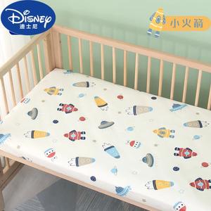 Disney Простыня на резинке для новорожденных 120х70х5 см, хлопок, дизайн Rocket