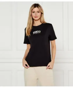 Футболка университетской команды Regular fit Tommy Jeans, черный