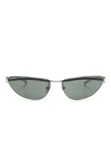 Солнцезащитные очки GG1701S Gucci Eyewear, серебяный