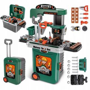 Чемодан-стол-тележка для мастерской инструментов 008-952A LUXMA