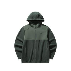 Anta Мужская куртка, земляной зеленый цвет, 2 шт, с капюшоном, утепленные, другие цвета