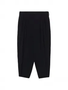 Брюки 12 Tucks со складками Yohji Yamamoto, черный