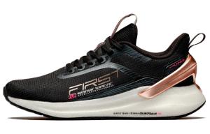 Кроссовки женские с низким верхом, черный/золотой 361°