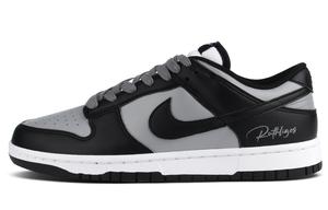 Nike Кроссовки для скейтбординга Dunk Abrasion Resistant Low Top Unisex черный серый