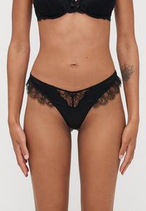 Трусы KIKI DE MONTPARNASSE INSET THONG, Black