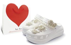 Crocs Сабо Crush Clog унисекс белые