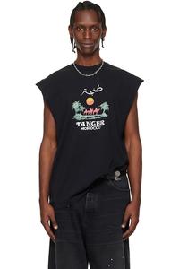 Туристический топ без рукавов "Марокко" Vetements, черный