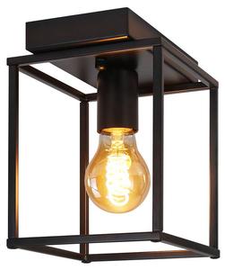 Потолочный светильник Nettlife Ignaz 1-flammig, черный - металл - 15 x 20 x 17 см