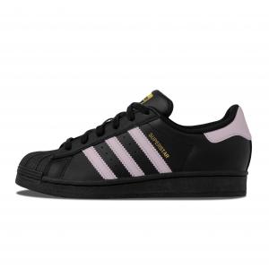 Adidas Originals Низкие, износостойкие, противоскользящие кроссовки для скейтбординга SUPERSTAR, унисекс, черно-фиолетовые