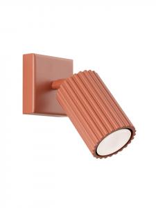 Nice Lamps Настенный светильник GLEAM, цвет красная охра, высота 16 см