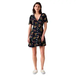 Платье Levi's Gianni short sleeve short, синий