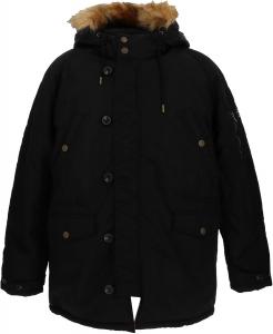 GUESS нейлоновая парка с капюшоном, Black