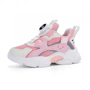 Баскетбольные кроссовки детские с низким верхом, амортизирующие удары и устойчивые к истиранию D&W, розовый