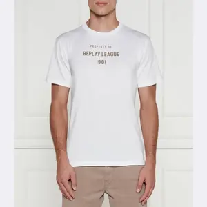 Футболка стандартного кроя Replay, белый