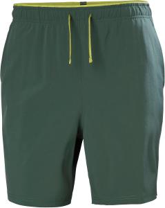 Шорты Helly-Hansen Rapide 7" мужские для бега, трейла и походов, быстросохнущие, легкие, с влагоотводящей подкладкой, дышащие, с карманом на молнии Helly Hansen, 390 Jungle Green
