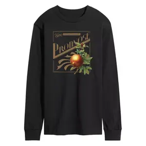 Мужская футболка с длинным рукавом и логотипом магазина Wonka. Licensed Character, черный