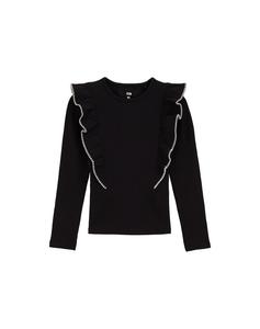 Лонгслив WE Fashion, Black