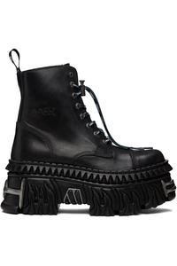 Новые армейские ботинки Rock Edition Vetements, черный