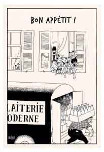 Кухонное полотенце Winkler Dubout Bon appétit, белый - текстиль - 48 x 1 x 72 см