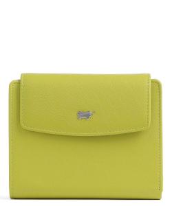 Кошелек Joy RFID из мягкой яловой кожи Braun Büffel, зеленый