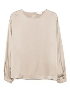 Блузка с эластичными манжетами Ottod'Ame, нейтральный