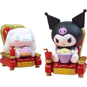 Театральный фильм, Kuromi Cinnamoroll Hello Kitty мистическая коробка одиночная мистическая коробка/полная коробка 6 шт Tide Rising Anime