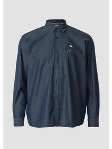 Рубашка 58D1_глубокий синий s.Oliver