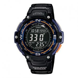 Часы CASIO OUTGEAR Series Multi-sport Black Sports Black Dial Black Digital, черный
