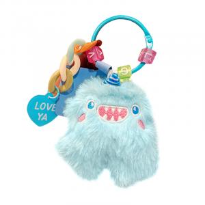 Bowl Смеющаяся снеговик кукла, необычный брелок, милый рюкзак мультиколор, большие снеговик шарм куклы плюш подвеска