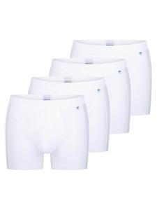 SCHIESSER Боксеры 'Long Life Cotton' в белом цвете