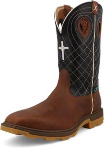 Ботинки Twisted X Men's 12 Ultralite X, черный