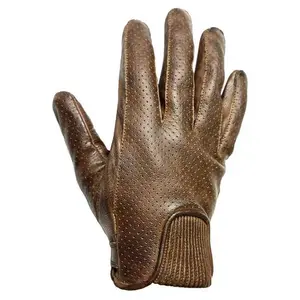 Защитные перчатки Helstons Charly perforated leather, коричневый