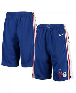 Шорты Swingman для больших мальчиков и девочек Royal Philadelphia 76ers 2020/21 — Icon Edition Nike