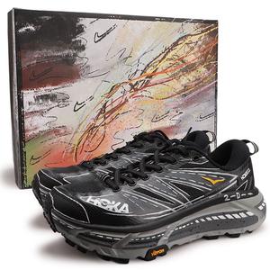 Кроссовки для трейлраннинга Mafate Speed 2 Unisex HOKA ONE ONE, черный оранжевый
