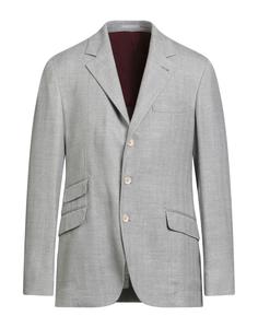 Блейзер Brunello Cucinelli, светло-серый