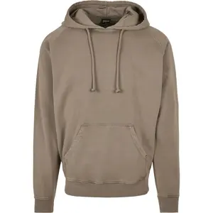 Толстовка Urban Classics Overdyed, зеленый