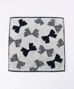 Платок-полотенце с узором из лент Mono Comme Ca, цвет Navy