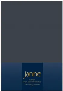 Простыня на резинке Janine Topper, простыня на резинке всех размеров и цветов 90 см x 190 см x 100 см x 200 см титан Original Janine