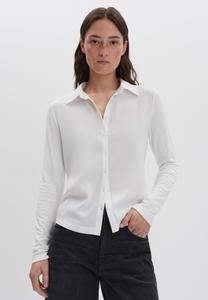 Блуза someday. SLIM FIT CRINKLED TEXTURE, Milk/White