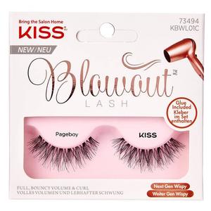 Поцелуй, Накладные ресницы на стрипе Pageboy, KISS