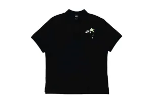 Спортивная поло унисекс Nike, черный