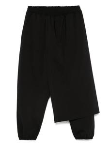 Укороченные многослойные брюки Alchemy, черный